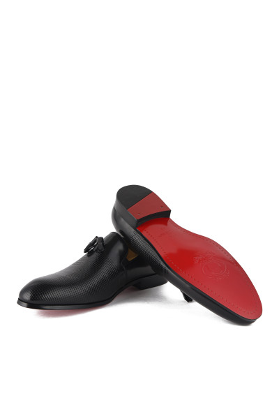 GIÀY LƯỜI NAM MÀU ĐEN-GI2306007